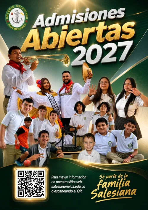 ¡ADMISIONES ABIERTAS 2027!